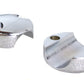 MCM 25-2137 chrome replica glide riser top set for handlebar control
