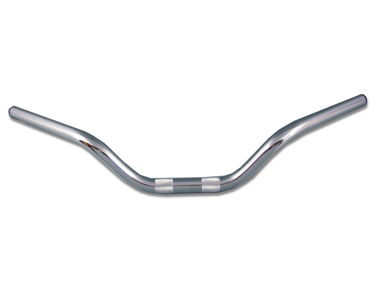 MCM 31-0013S 5-Inch Replica Chrome Handlebar with Indents