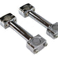 Paughco 357 5-inch chrome dog bone riser set for motorcycle handlebar controls