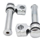MCM 57-0014 5-1/4-Inch Offset Dog Bone Riser Set, Chrome