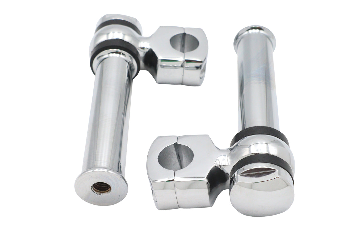 MCM 57-0014 5-1/4-Inch Offset Dog Bone Riser Set, Chrome