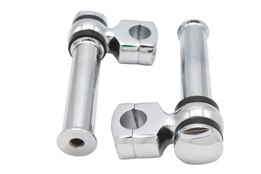 MCM 57-0014 5-1/4-Inch Offset Dog Bone Riser Set, Chrome