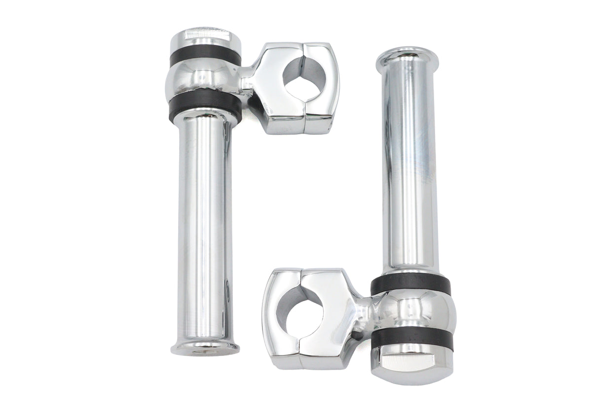 MCM 57-0014 5-1/4-Inch Offset Dog Bone Riser Set, Chrome