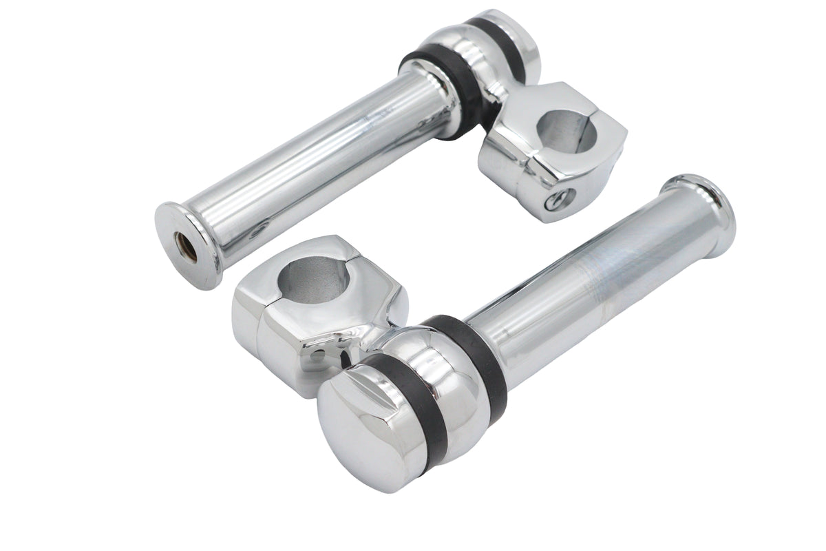 MCM 57-0014 5-1/4-Inch Offset Dog Bone Riser Set, Chrome
