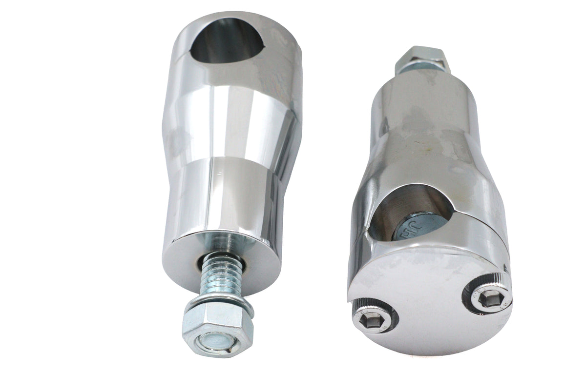 MCM 3 Inch Riser Set Chrome, SKU 25-2171