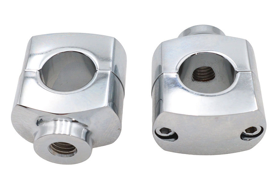 MCM 25-2184 1-1/2-Inch Short Chrome Riser Set
