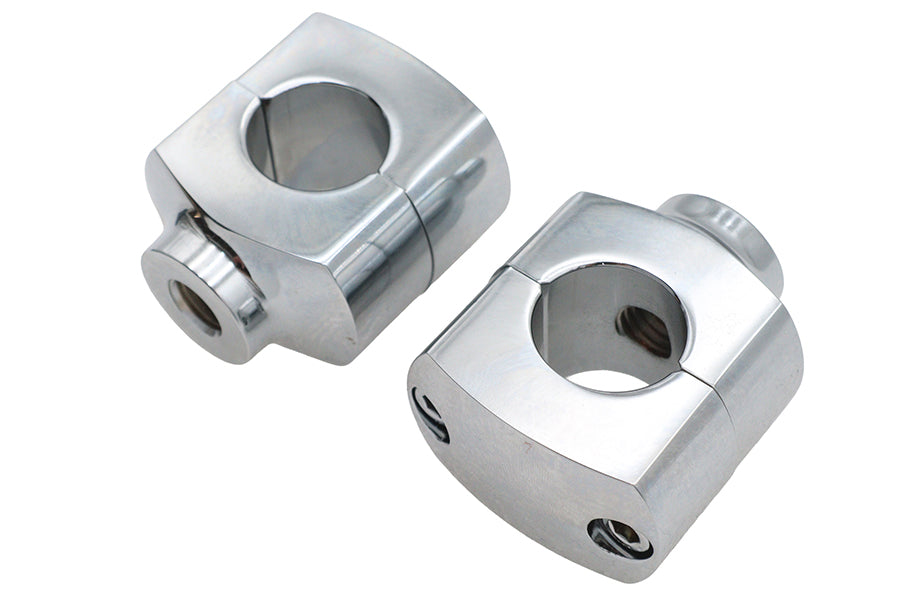 MCM 25-2184 1-1/2-Inch Short Chrome Riser Set