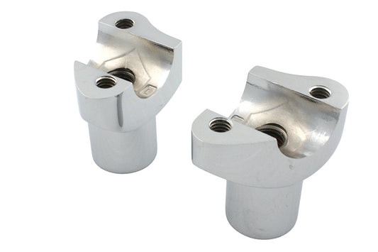 MCM 57-6015AB 2-1/8-Inch Buffalo Riser Set Chrome