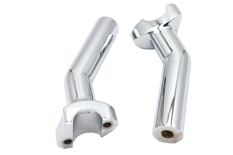 MCM 57-6027B 5-1/2-Inch Pullback Riser Set, Chrome