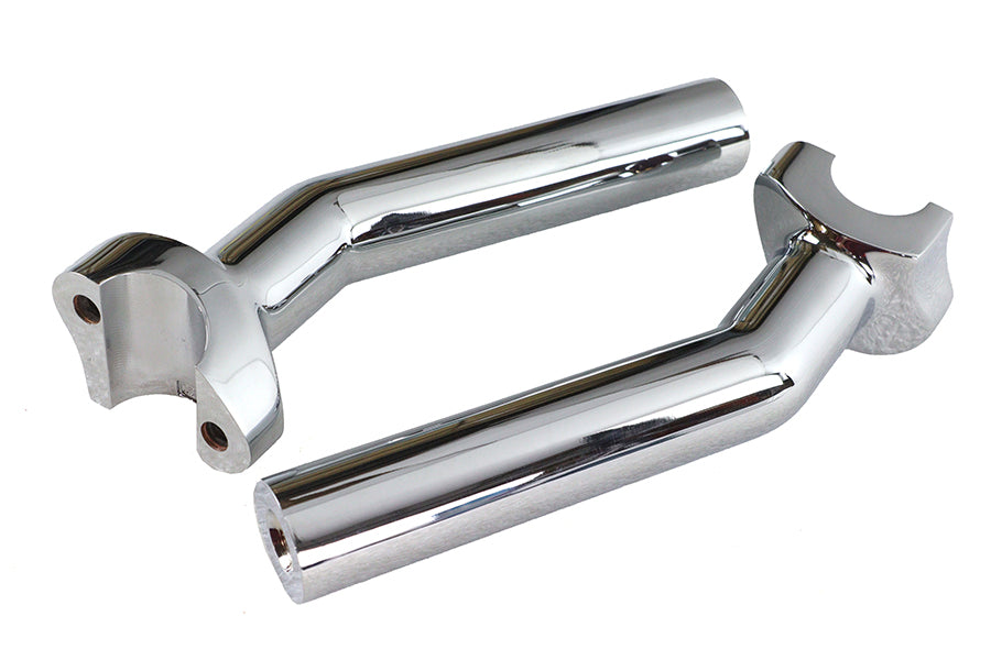 MCM 57-6025B 6-1/2-Inch Buffalo Riser Set Chrome