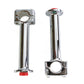 Paughco 354 5-inch chrome post riser set for motorcycle handlebar controls