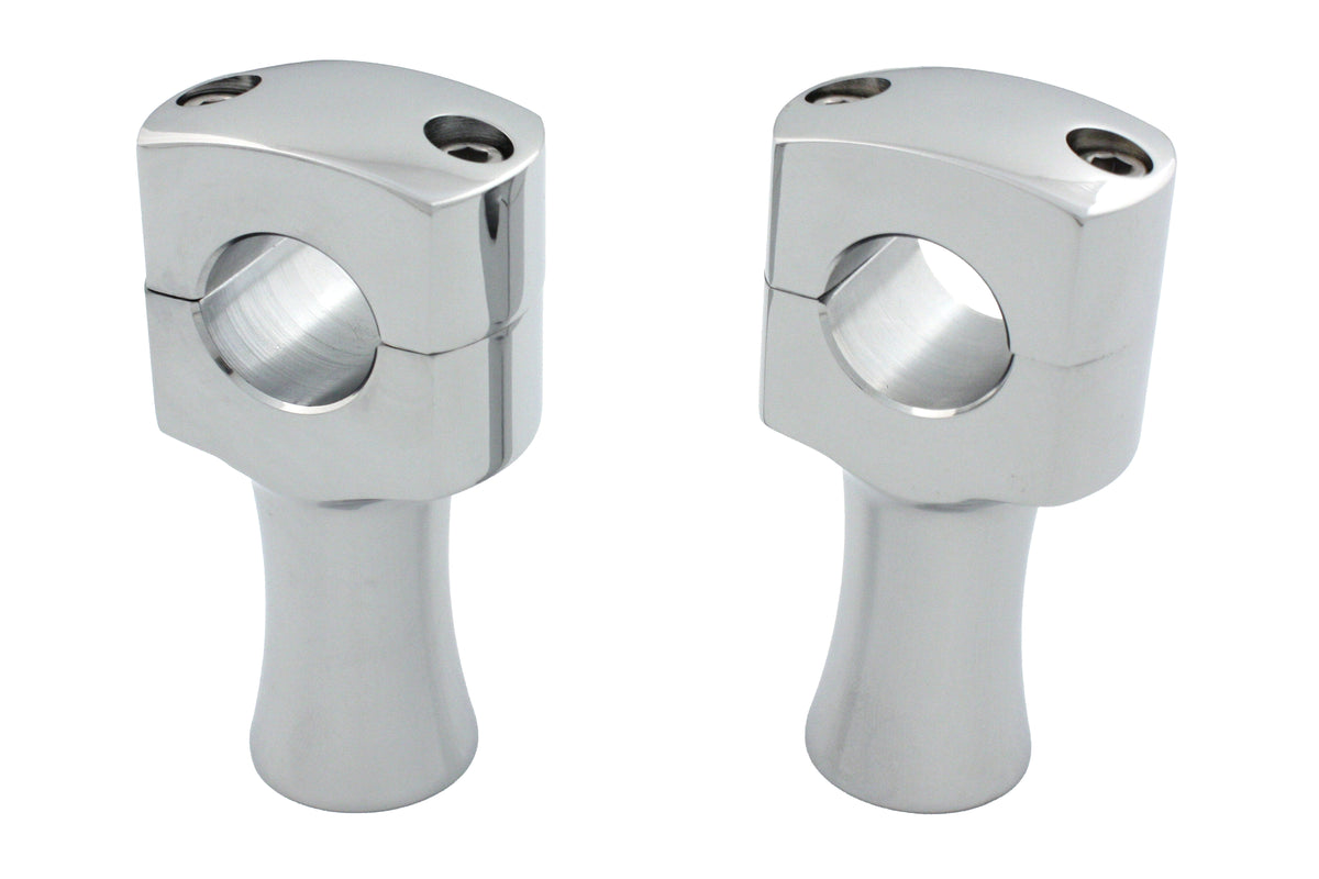 MCM 25-2207 Chrome 3-Inch Domed Riser