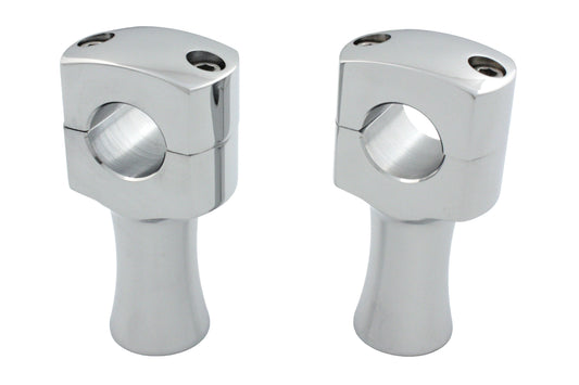 MCM 25-2207 Chrome 3-Inch Domed Riser