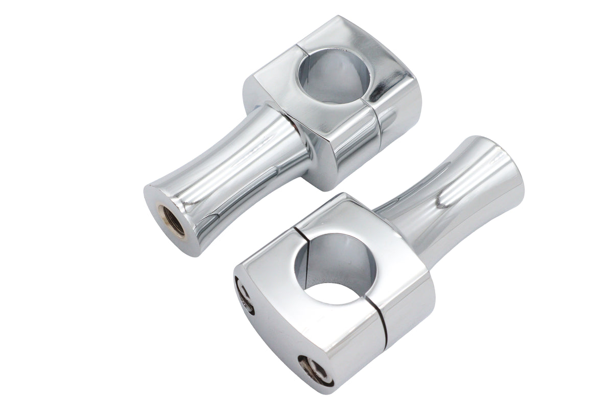 MCM 25-2207 Chrome 3-Inch Domed Riser