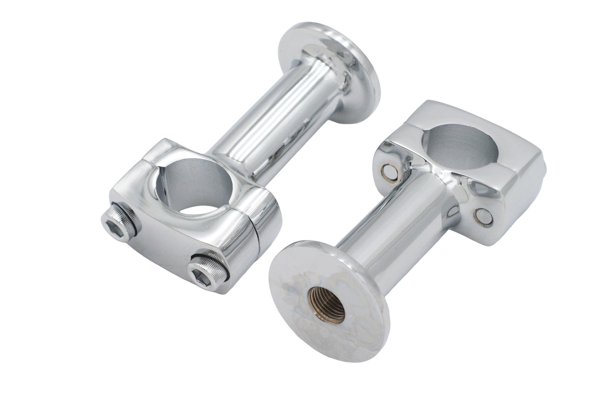 MCM 25-2214 3-Inch Chrome Post Riser Set
