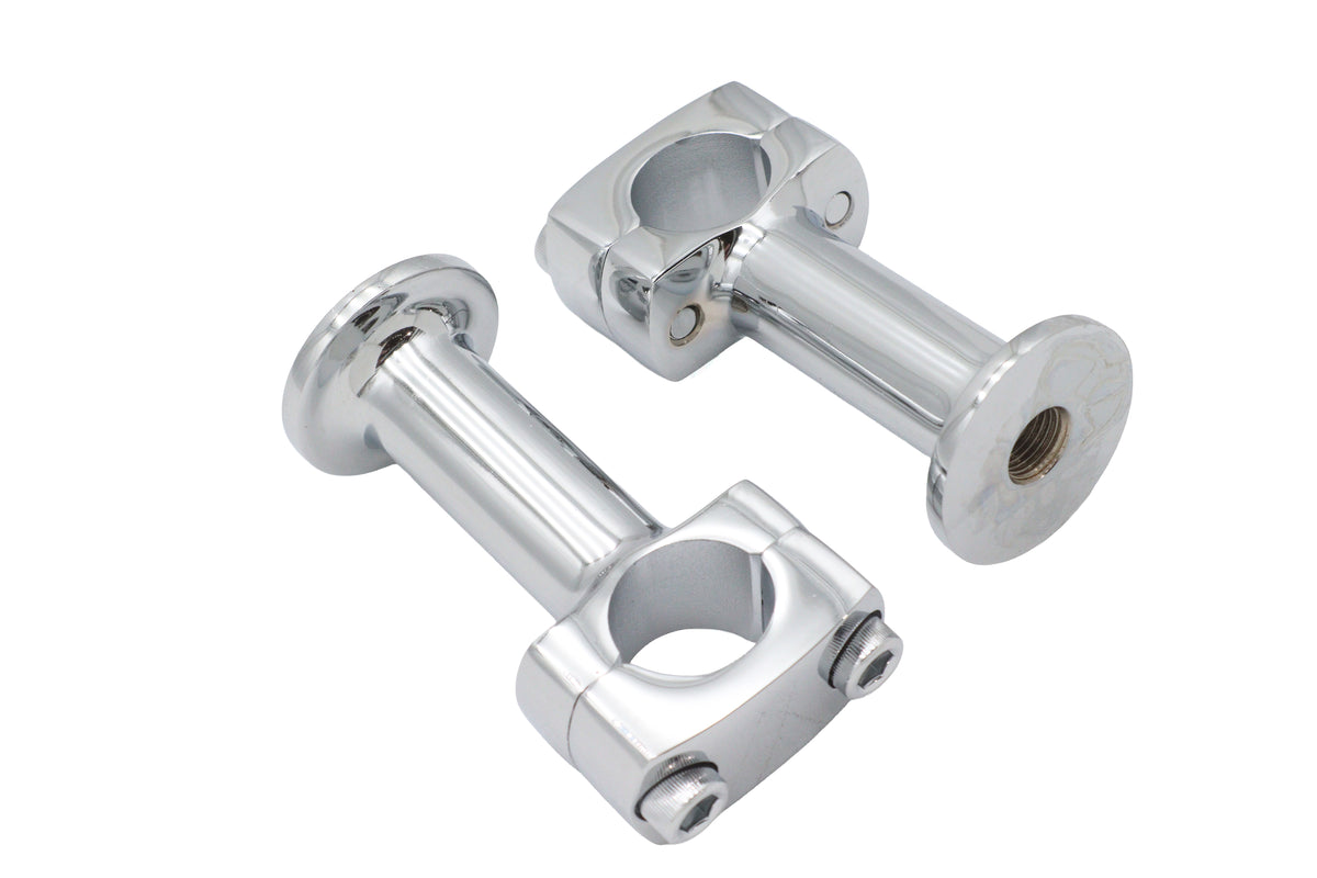 MCM 25-2214 3-Inch Chrome Post Riser Set