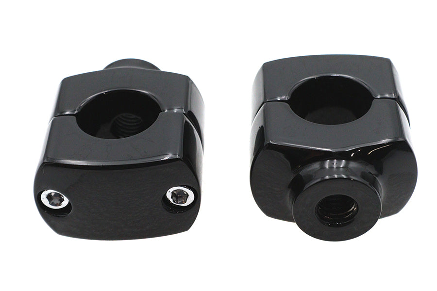 MCM 25-2221 1-1/2-Inch Short Riser Set, Black