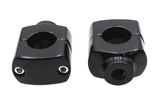 MCM 25-2221 1-1/2-Inch Short Riser Set, Black
