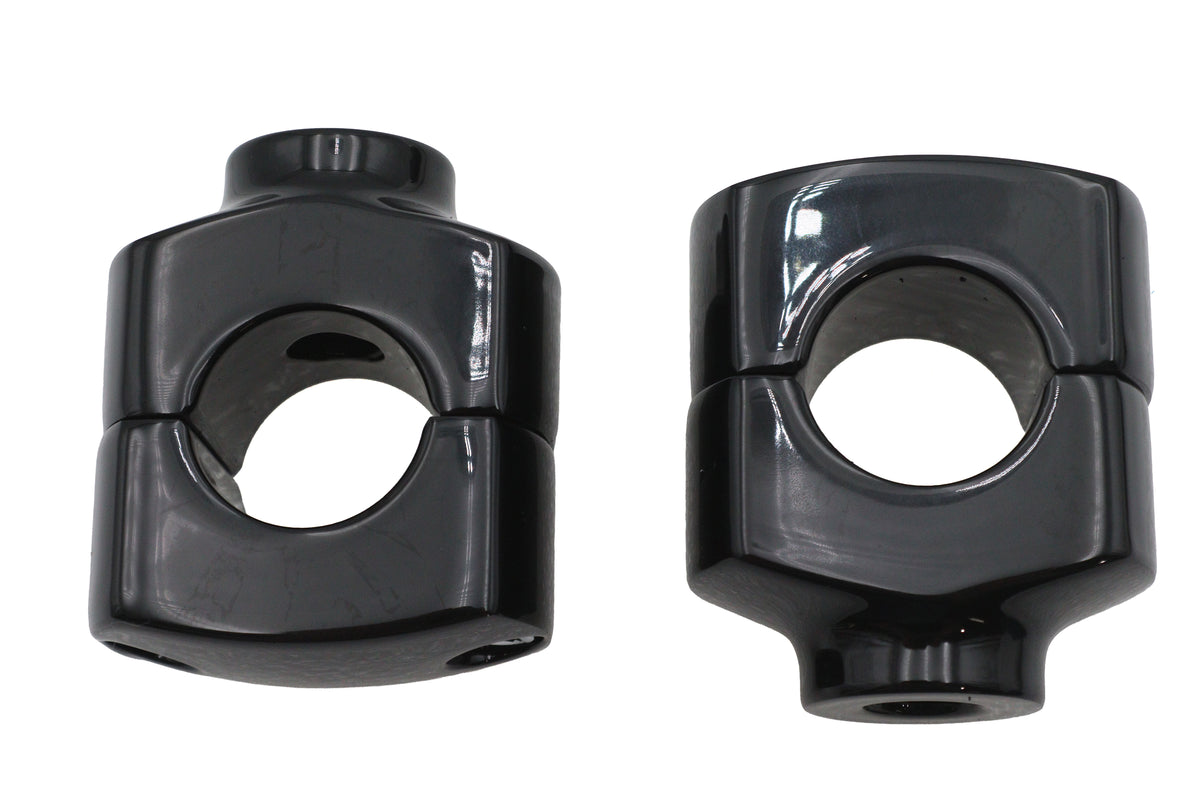 MCM 25-2221 1-1/2-Inch Short Riser Set, Black