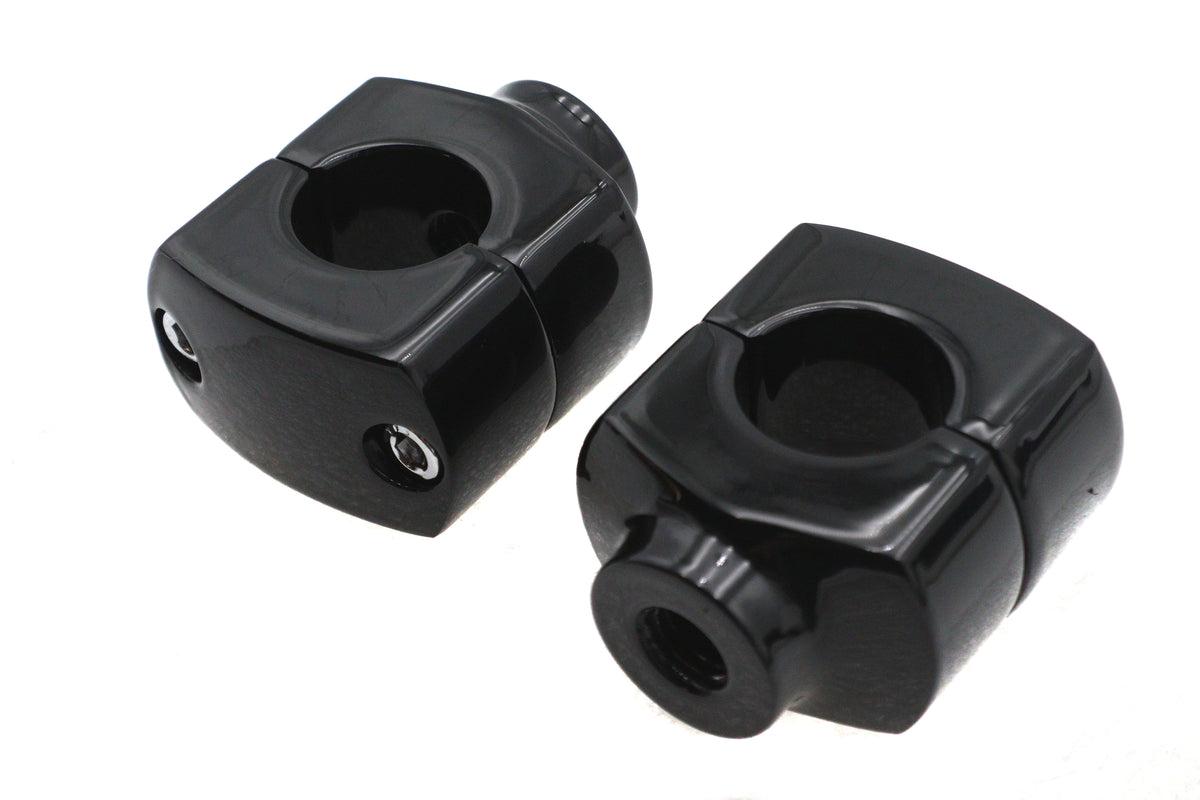 MCM 25-2221 1-1/2-Inch Short Riser Set, Black