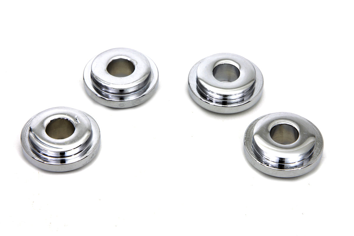 MCM 0403 Chrome Solid Riser Mount Set, SKU 25-2223
