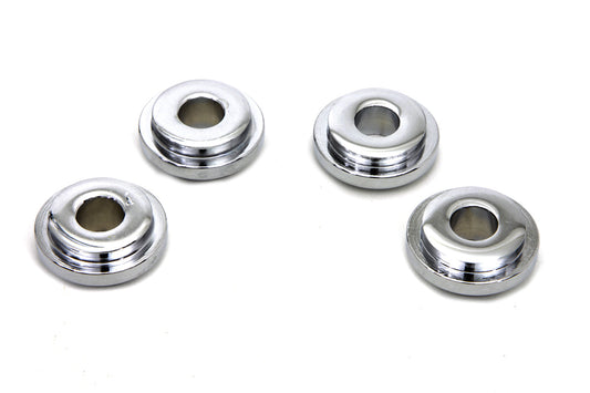 MCM 0403 Chrome Solid Riser Mount Set, SKU 25-2223