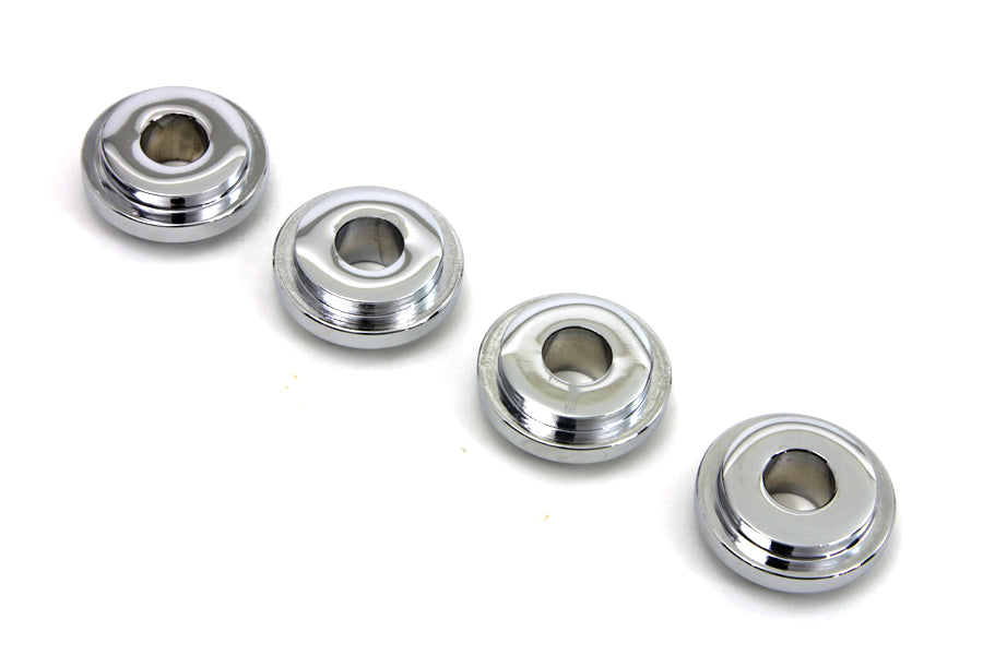 MCM 0403 Chrome Solid Riser Mount Set, SKU 25-2223