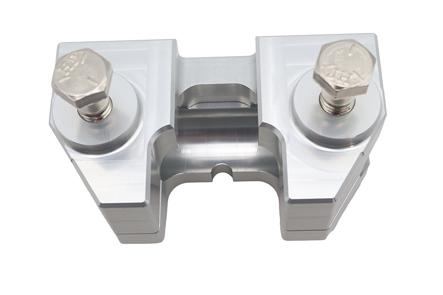 Ultima 1-1/4 inch handlebar touring riser kit, SKU 25-2235, black metal components