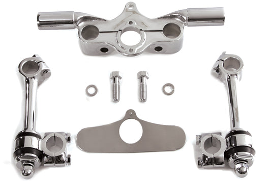 V-Twin 25-2255 Flanders Spring Fork Riser/Tree Kit