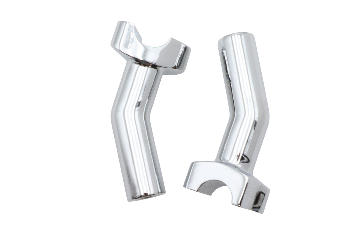 Ultima 25-4168 4-1/2-Inch Pullback Riser Set, Chrome