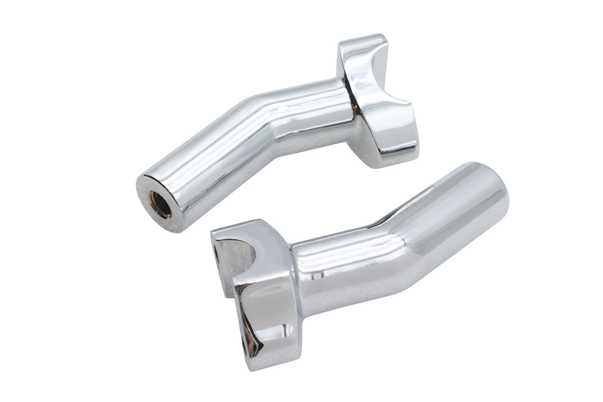 Ultima 25-4168 4-1/2-Inch Pullback Riser Set, Chrome