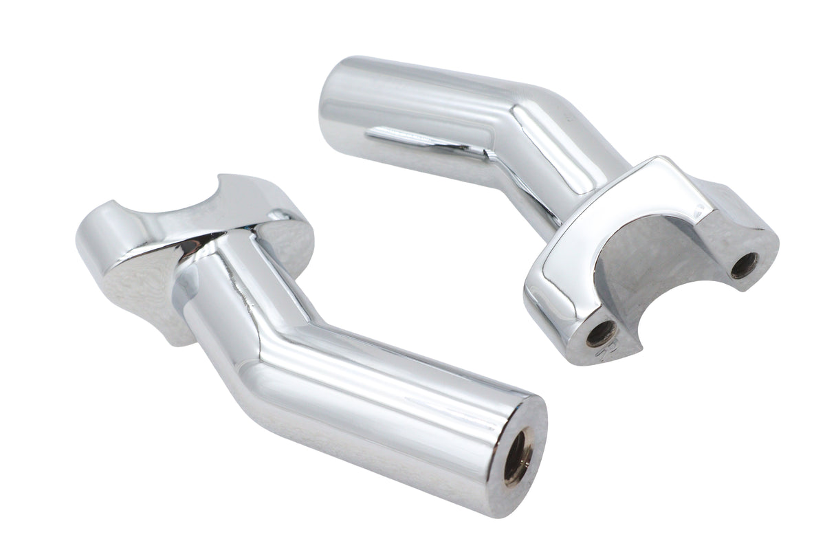 Ultima 25-4168 4-1/2-Inch Pullback Riser Set, Chrome