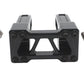 Wyatt Gatling 78970B 6-Inch Pirate Style Riser Set, Black