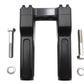 Wyatt Gatling 78970B 6-Inch Pirate Style Riser Set, Black