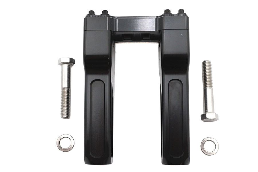 Wyatt Gatling 78970B 6-Inch Pirate Style Riser Set, Black