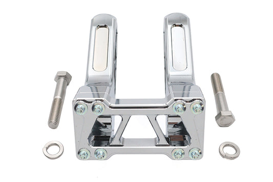Wyatt Gatling 78968 6-Inch Pirate Style Riser Set, Chrome