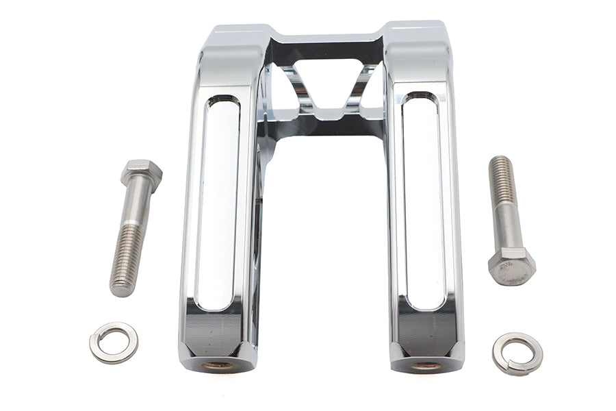 Wyatt Gatling 78968 6-Inch Pirate Style Riser Set, Chrome