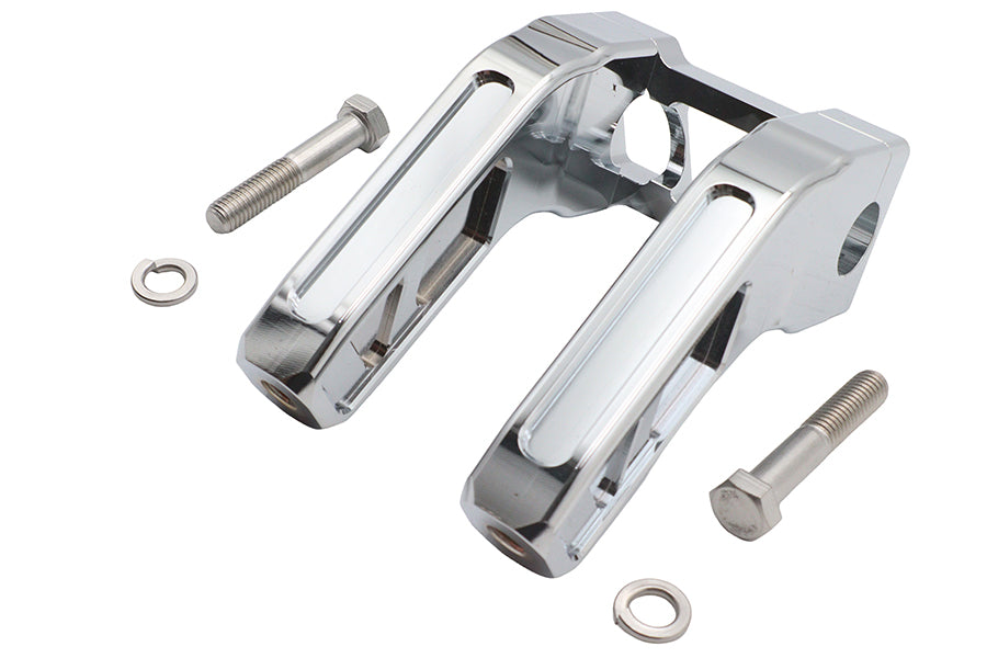 Wyatt Gatling 78968 6-Inch Pirate Style Riser Set, Chrome