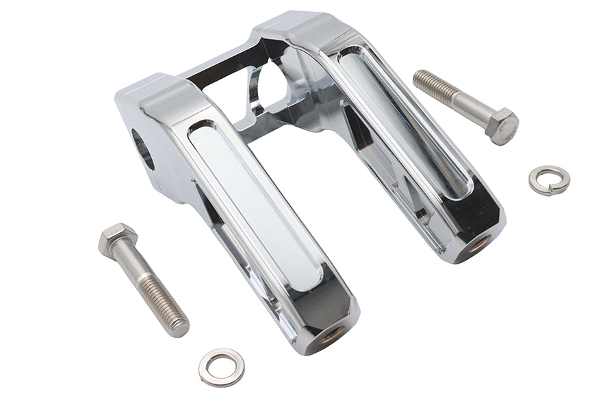Wyatt Gatling 78968 6-Inch Pirate Style Riser Set, Chrome