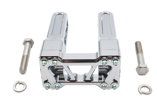 Wyatt Gatling 78970 6-Inch Pirate Style Riser Set, Chrome