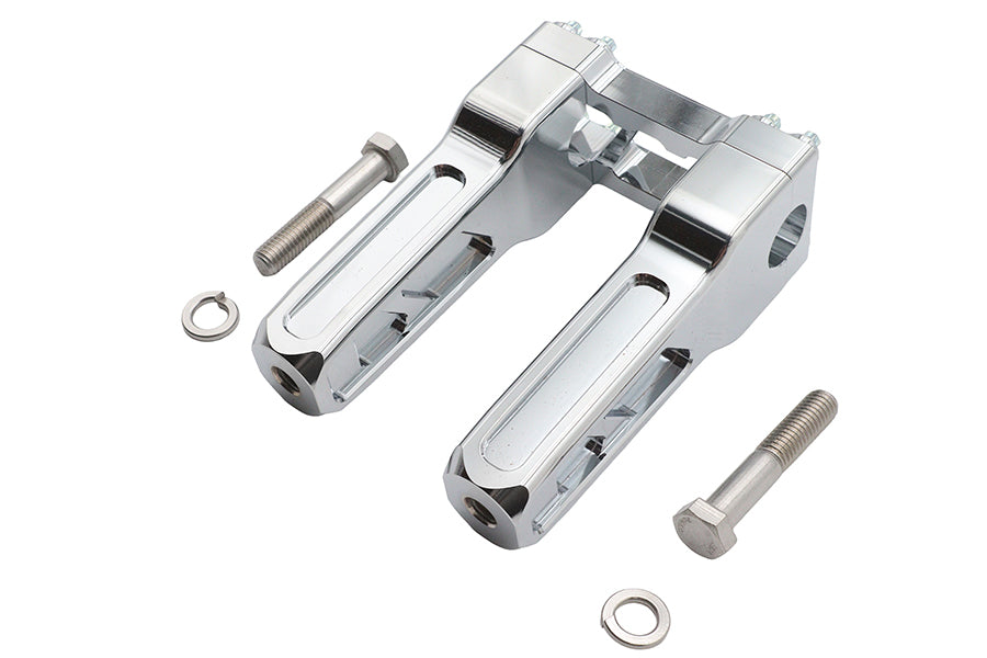 Wyatt Gatling 78970 6-Inch Pirate Style Riser Set, Chrome