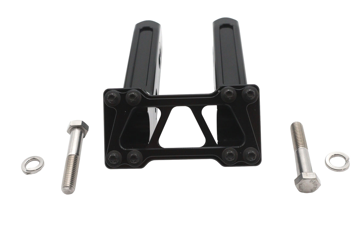 Wyatt Gatling 78968AB 8-Inch Pirate Style Riser Set, Black