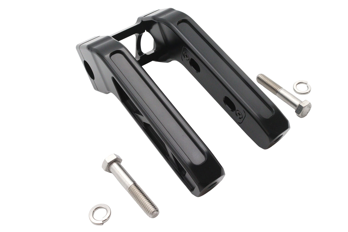 Wyatt Gatling 78968AB 8-Inch Pirate Style Riser Set, Black