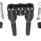 Wyatt Gatling 78969AB 8-Inch Baron Style Riser Set, Black