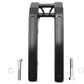 Wyatt Gatling 78968DB 10-inch black pirate-style riser set for motorcycle handlebar controls