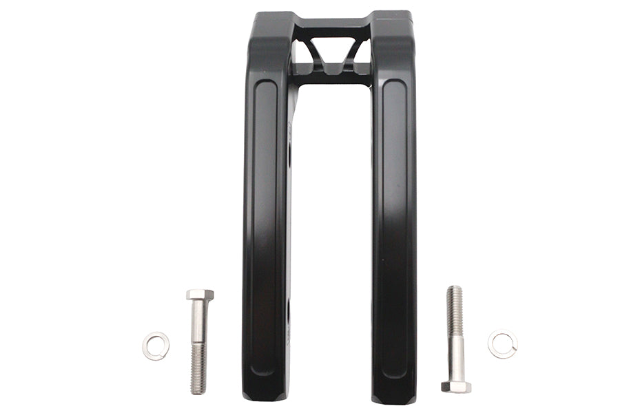 Wyatt Gatling 78968DB 10-inch black pirate-style riser set for motorcycle handlebar controls