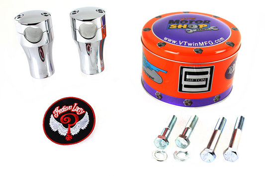 V-Twin Indian Larry riser set handlebar control 26-0155 for motorcycle handlebars