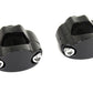 V-Twin 1-1/4 inch black riser kit for motorcycle handlebars