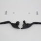 MCM 053809 black drilled hand lever set, handlebar control shown against a plain background