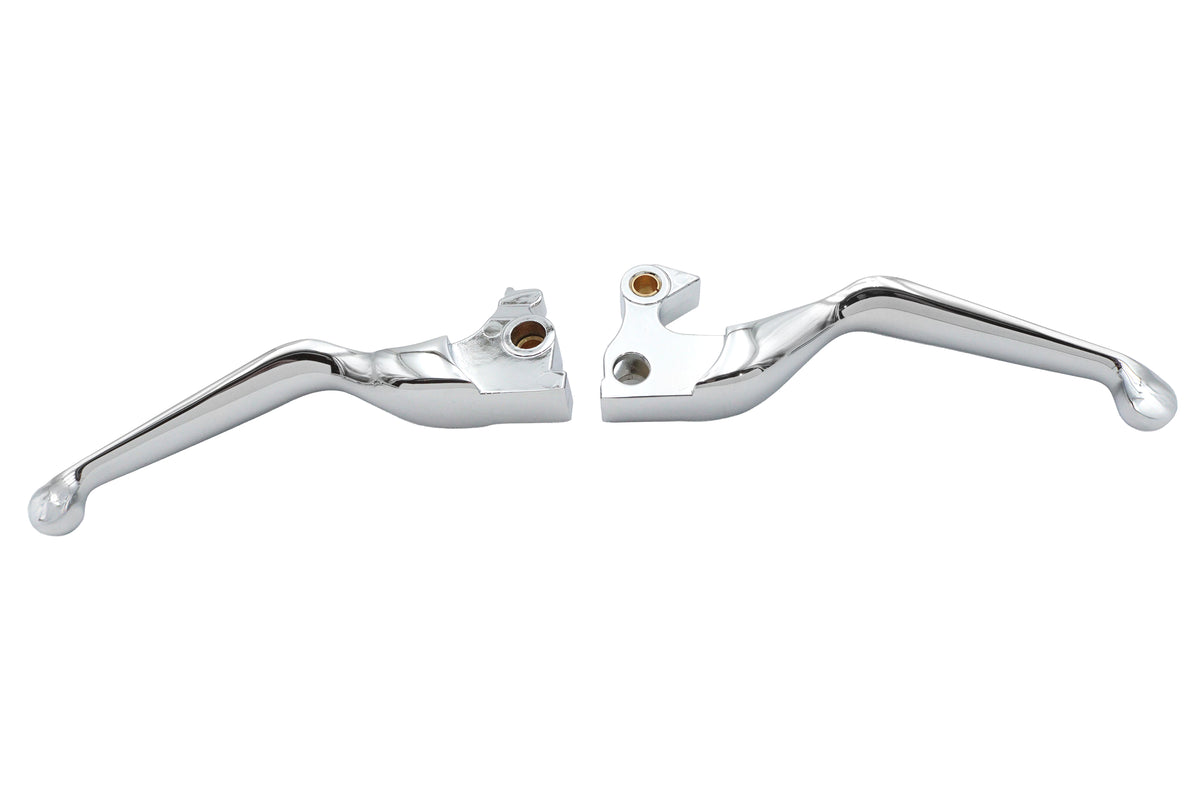 MCM 26-0802 Chrome Hand Lever Set, Part 053542, handlebar control components